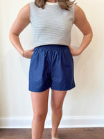 Olivia Navy Shorts