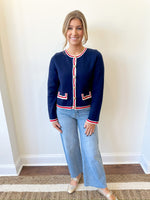 Madelyn Navy Cardigan