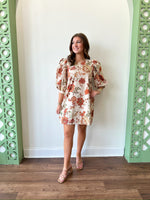 Autumn Floral Dress