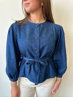 Hazel Denim Top