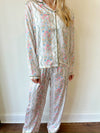 Charlotte Ivy Satin PJ Set