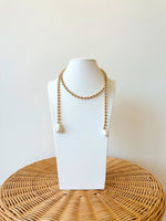 Sue Gold & Pearl Necklace