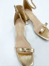 Siera Gold Heels