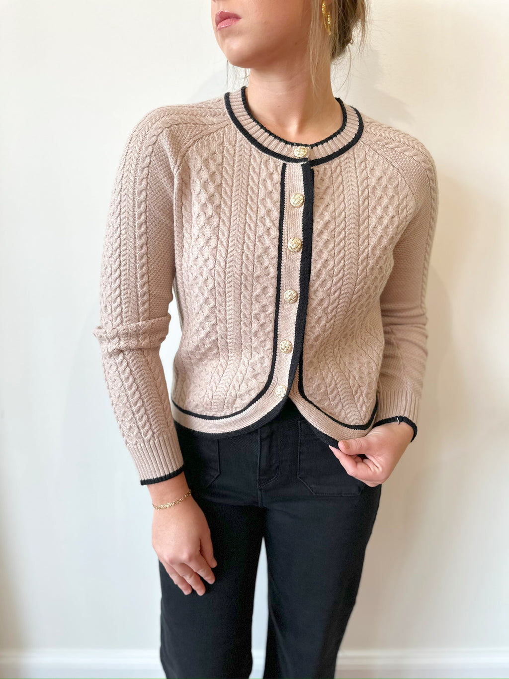 Marley Tan Cardigan