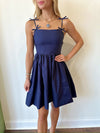Marshall Navy Dress