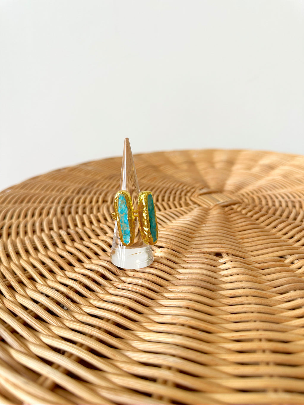 EE Linear Ring-Turquoise