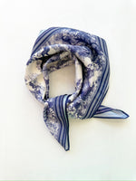 Annie Printed Bandana- Blue