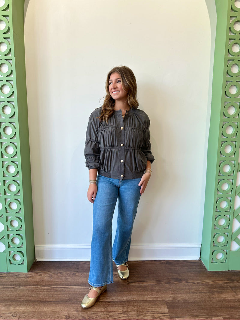Jenny Charcoal Jacket