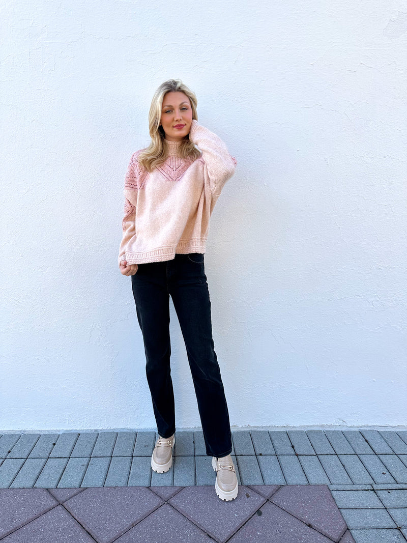 Heidi Blush Sweater