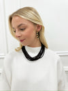Ella Rope Necklace-Brown