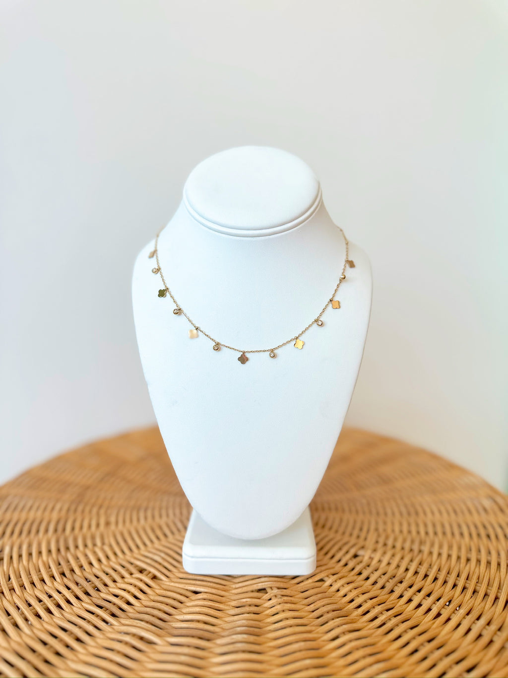 Rose Clover Necklace