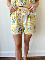 Mallory Citrus Shorts