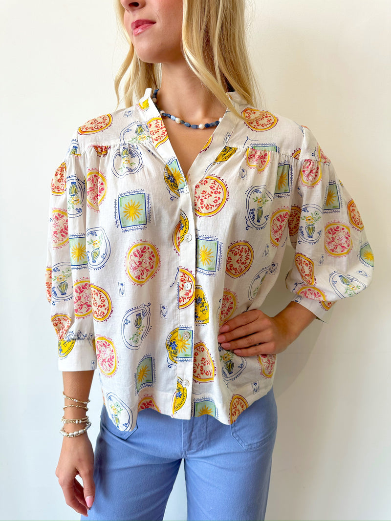 Amy Printed Top