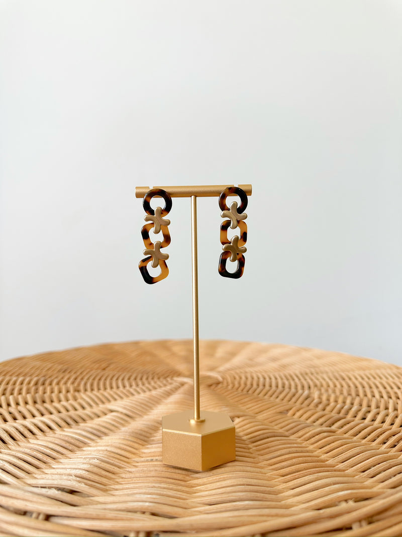 Britt Tortoise Earrings
