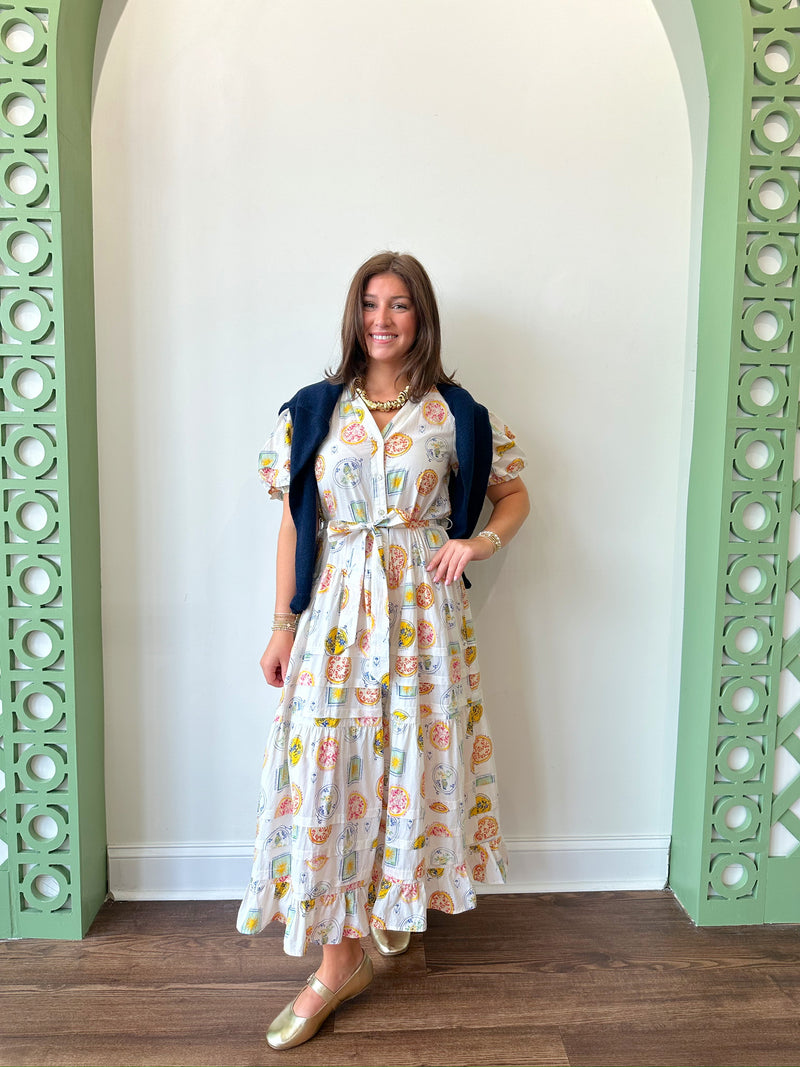 Beth Printed Dress