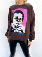 EJ Heart Glasses Sweatshirt