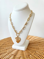 Jill Heart Pendant Necklace