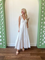 Leah White Dress