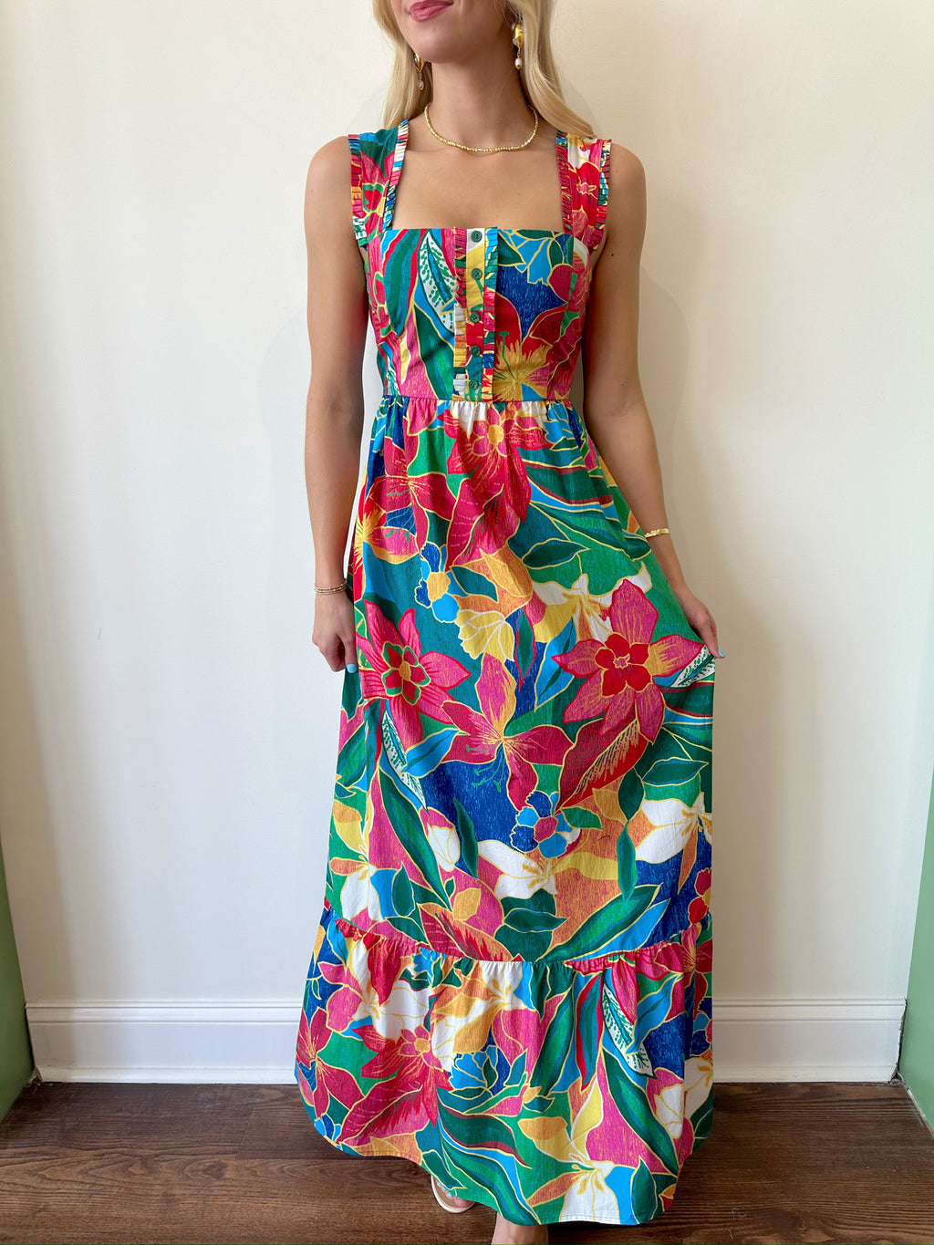 Madison Printed Dress
