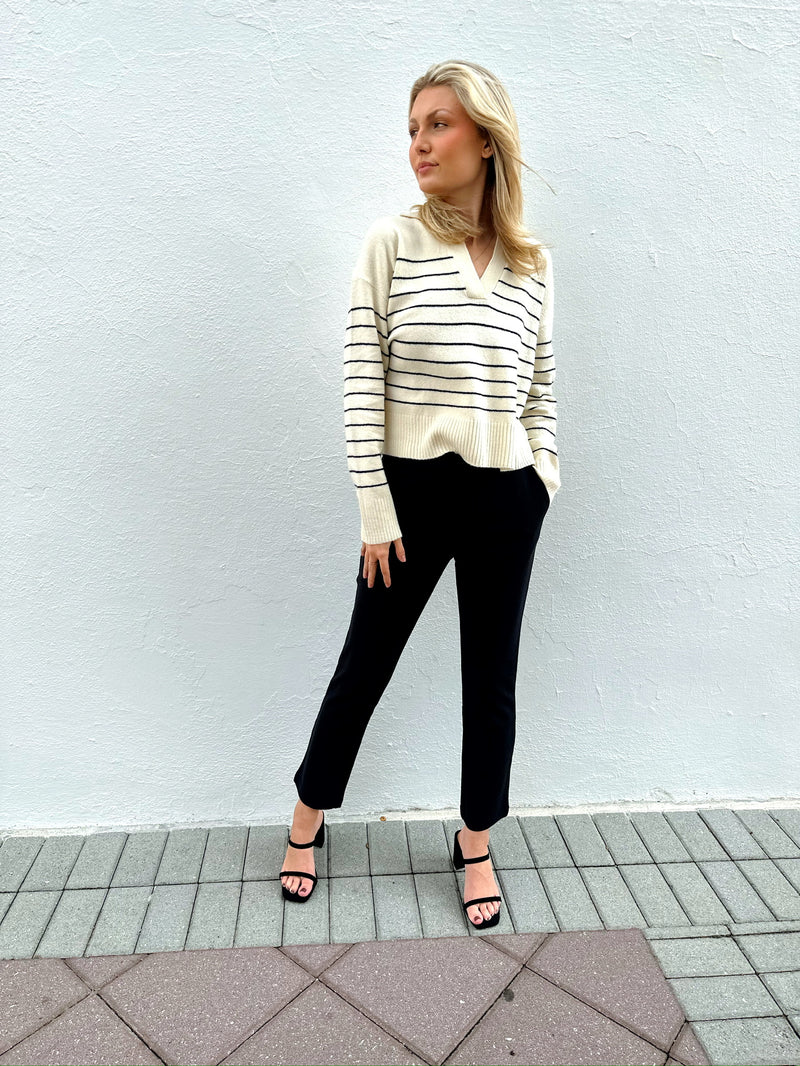 Amelia Striped Sweater