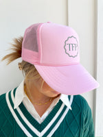 TFP Pink Scalloped Trucker Hat