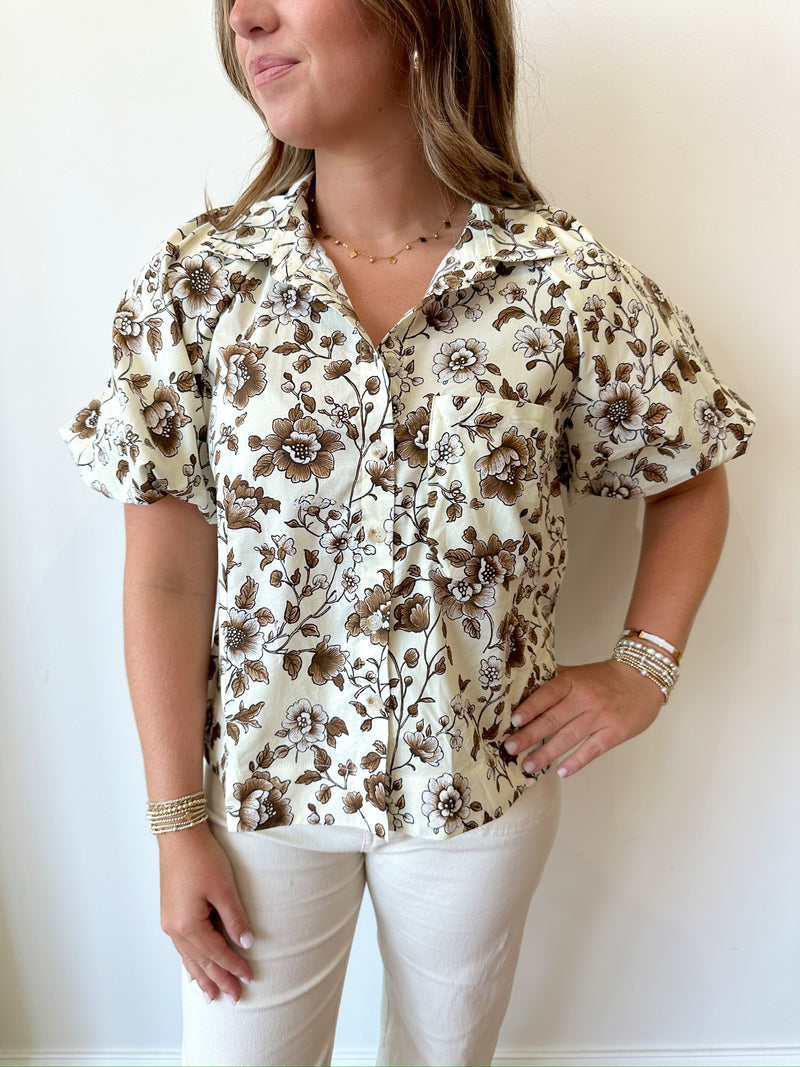 Lanna Printed Top