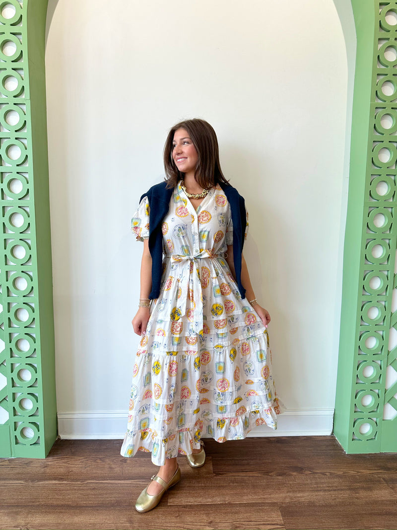 Beth Printed Dress