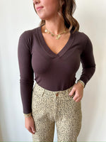 Laurel Brown Bodysuit