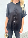 Corley Black Button Down