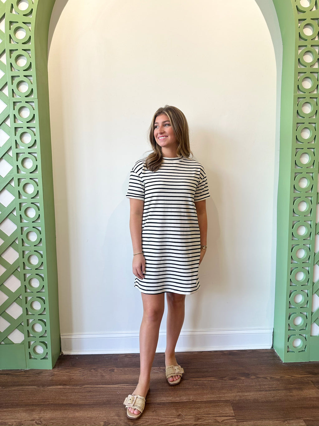 Nora Striped Dress