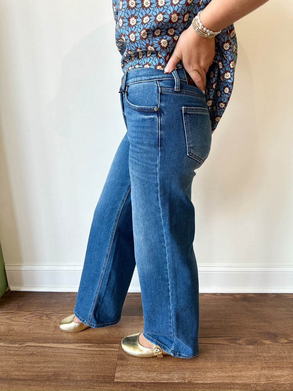 Stacy Wide Leg Jeans