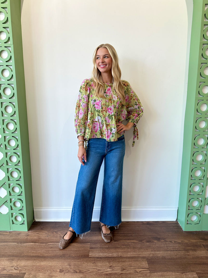 Devin Floral Top
