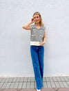 Mariam Striped Vest