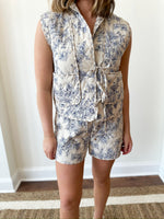 Ainsley Printed Vest Top