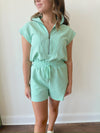 Tracey Mint Romper