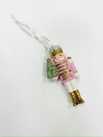 Hand-Painted Nutcracker Ornament