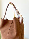 Amanda Bucket Bag-Brown