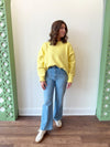 Allie Yellow Sweatshirt