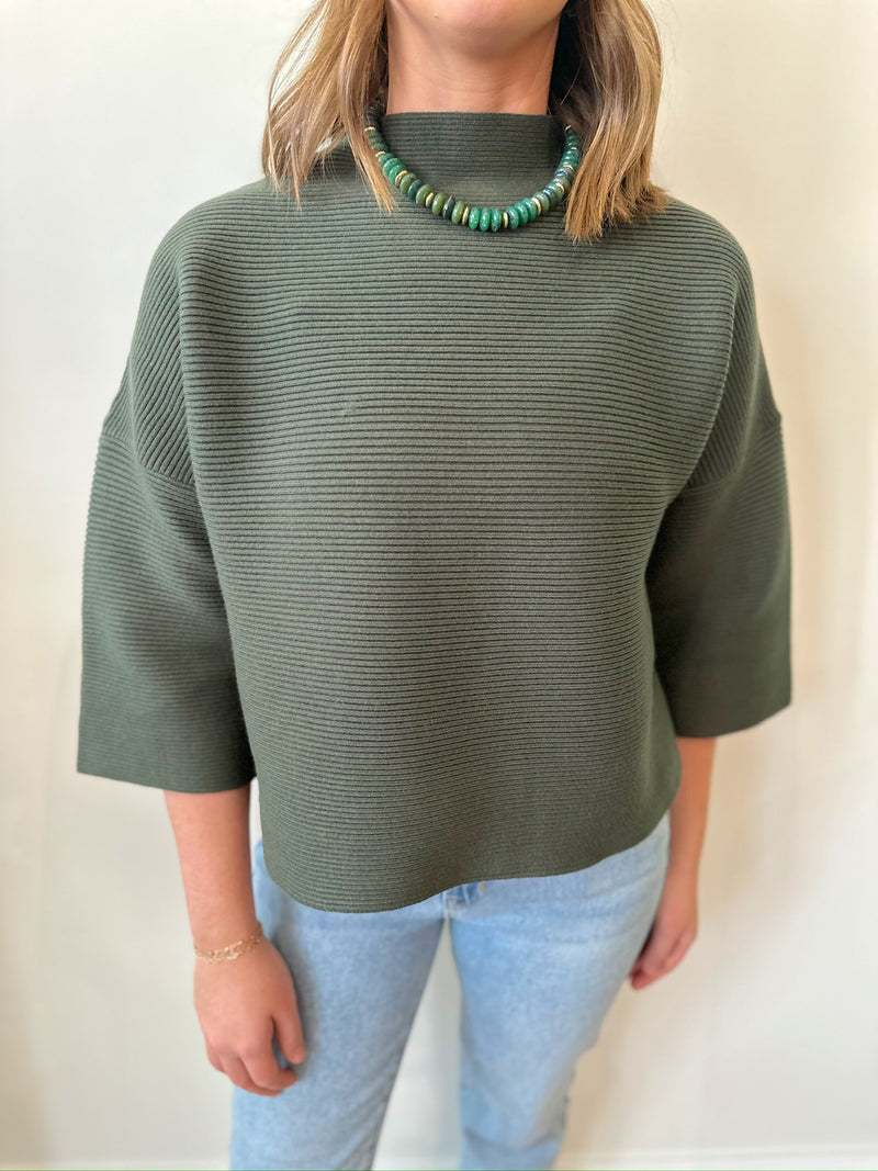 Piper Green Sweater