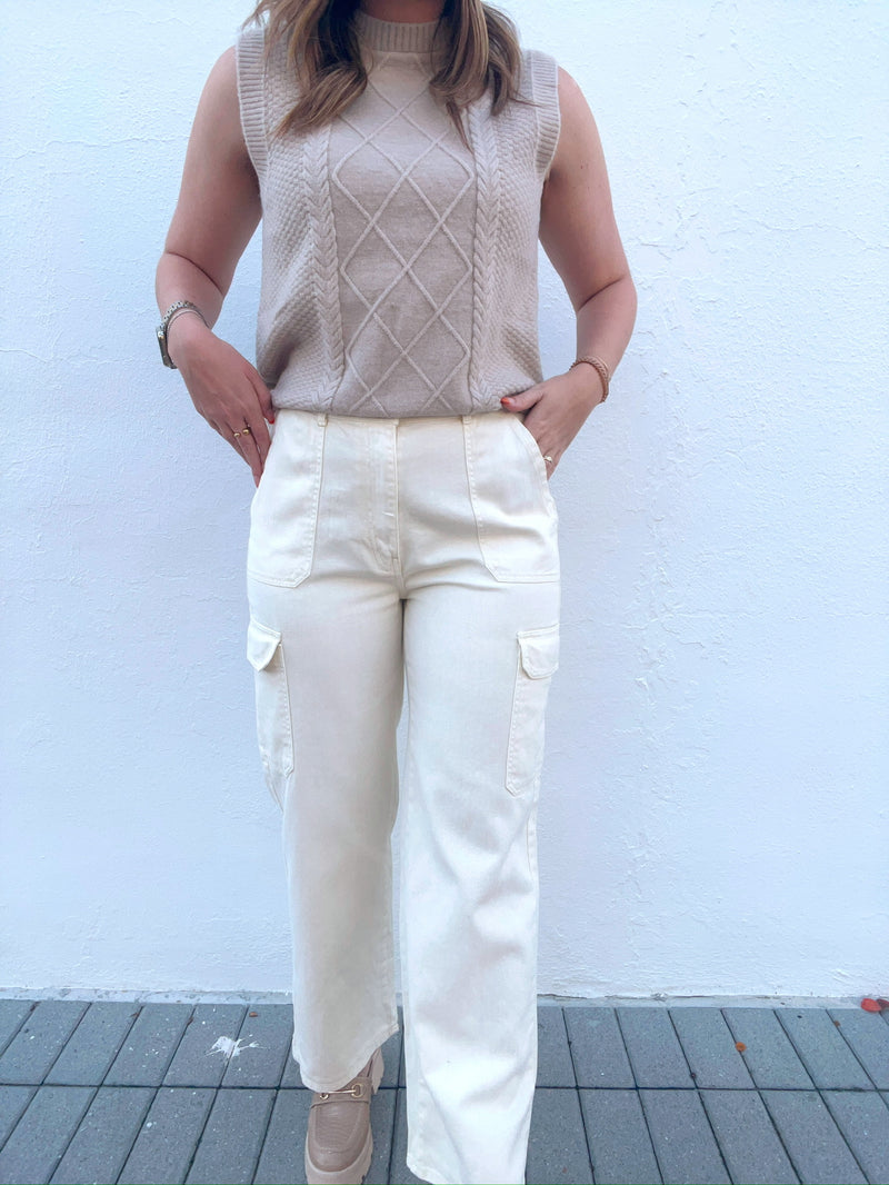 Andry Cream Pants