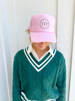 TFP Pink Scalloped Trucker Hat