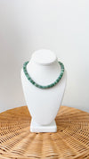 Harper Beaded Necklace-Green