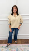 Kristen Cream Top