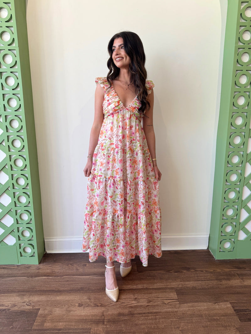 Sarah Floral Dress