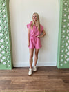 Tracey Pink Romper