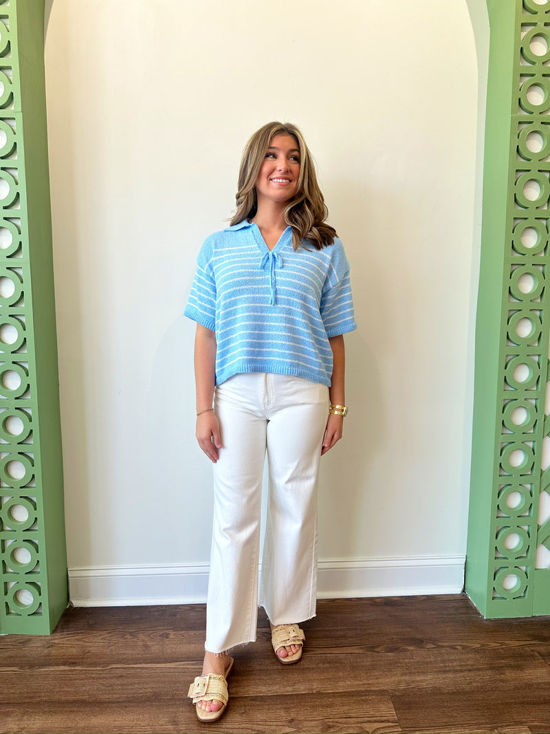 Paige Striped Top