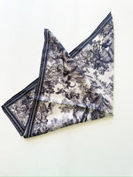 Annie Printed Bandana- Black