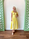 Meg Yellow Dress