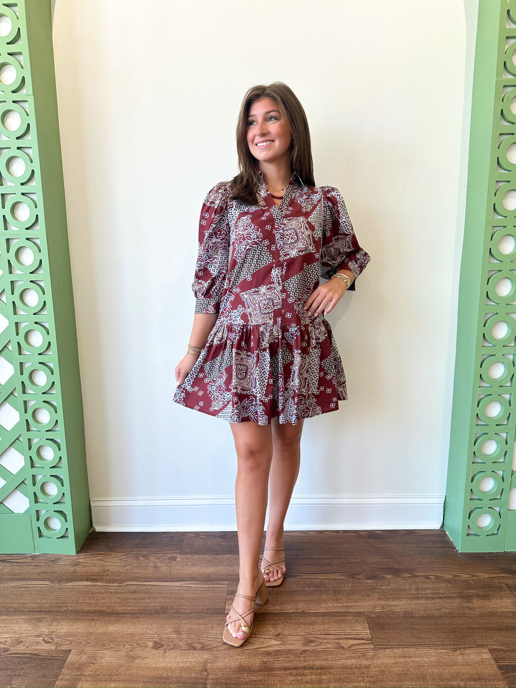Faith Printed Dress