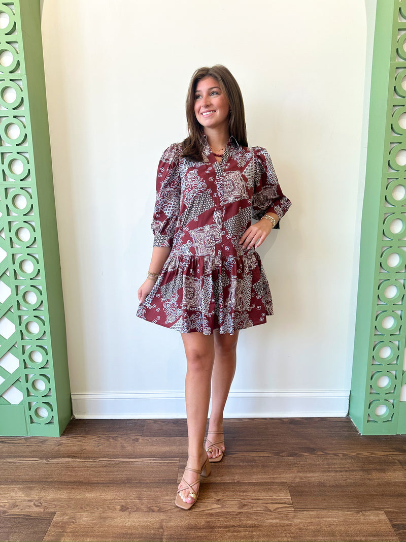 Faith Printed Dress